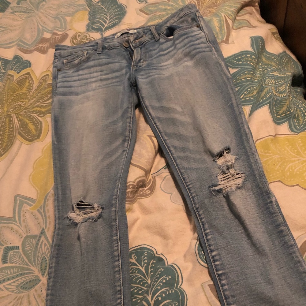 Abercrombie ladies stretch jean leggings